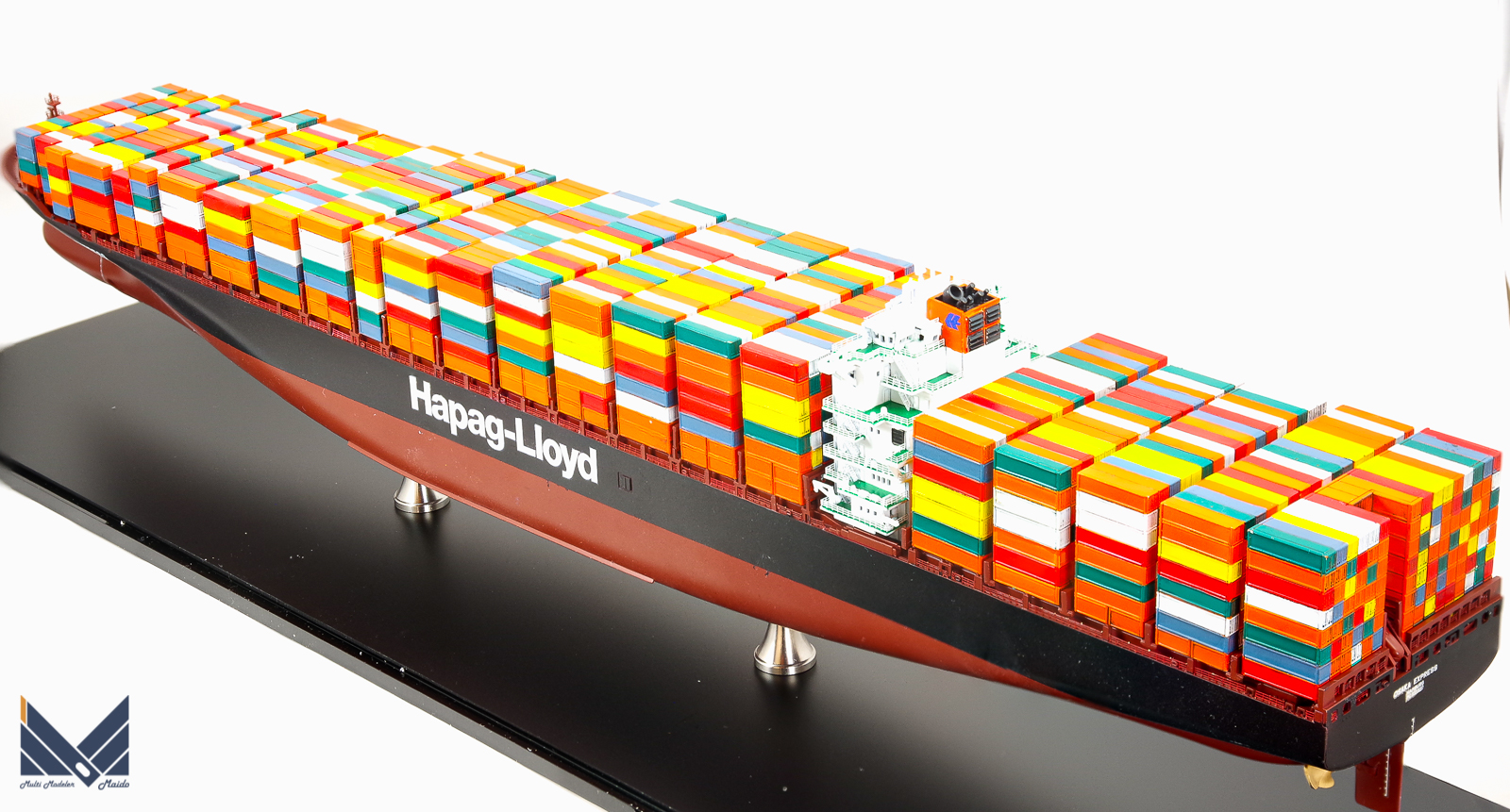 世界最大コンテナ貨物船 模型 HMM GDANSK 世界最大コンテナ貨物船 模型