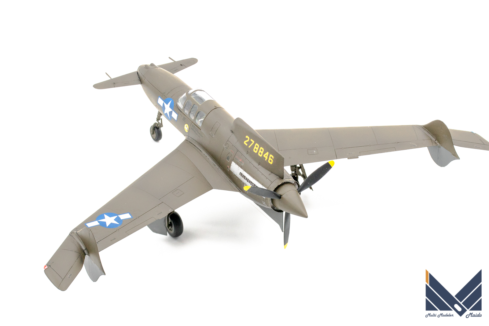 モデルズビット 1/48 XP-55 アセンダー 完成品 MODELSVIT | 模型工房M
