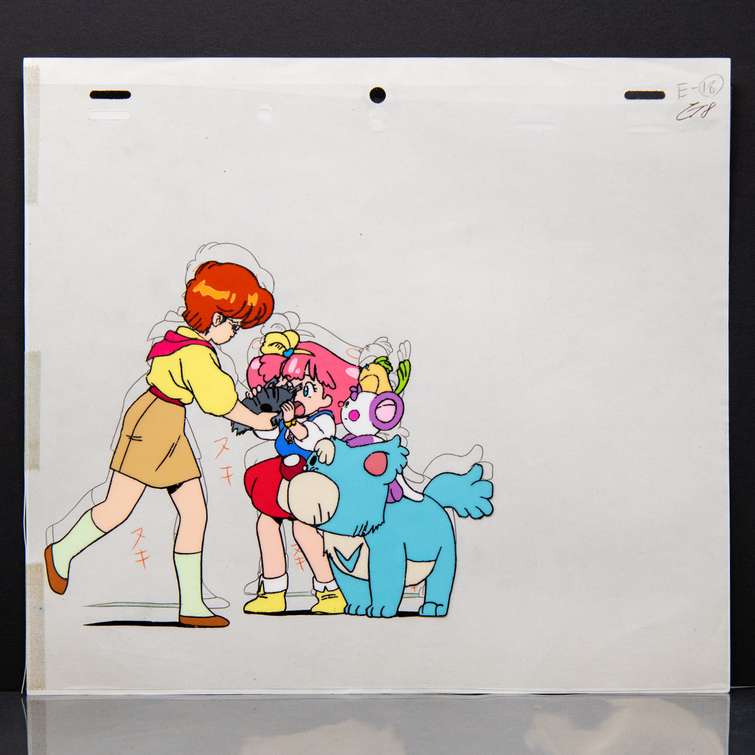 Magical Princess Minky Momo - Gigi + Friends - Production Cel + Douga