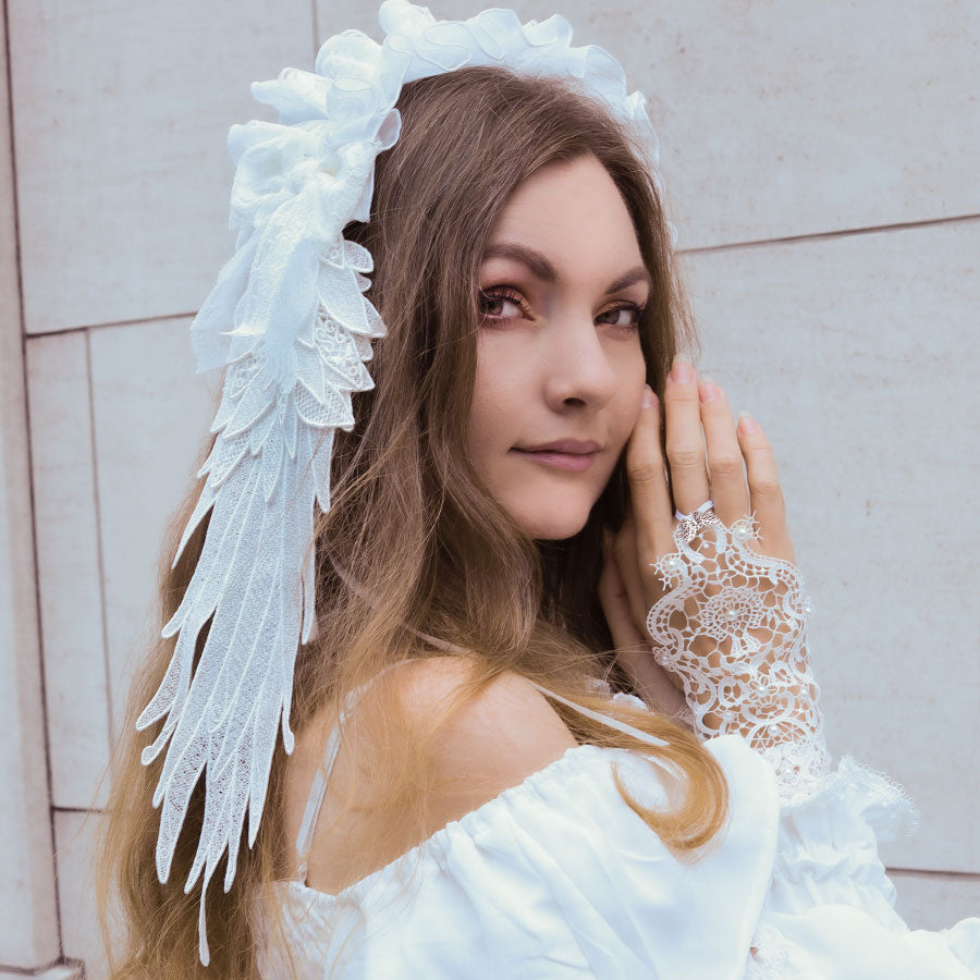 ANGEL WING HEAD DRESS(ALL COLORS) – MAJOH