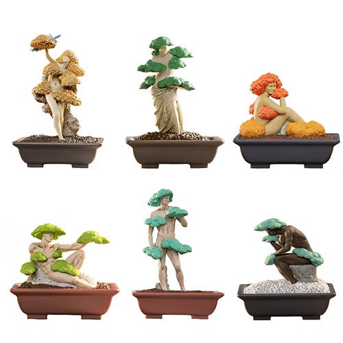 BLINDBOX QUE SERAシリーズ MODERN ANCIENTS ART BONSAI アーティ