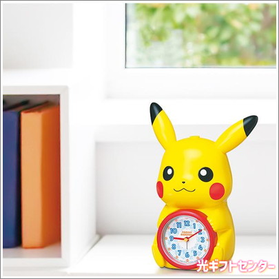 POCKET MONSTERS ポケットモンスター ピカチュウ 目覚まし時計 JF384A