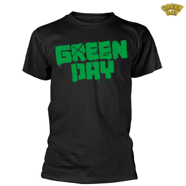 Green Day / グリーン・デイ - LOGO - 21ST CENTURY Tシャツ(ブラック