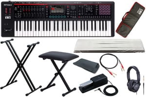 Roland ローランド / FANTOM-06 [X型キーボードスタンド + ベンチ +