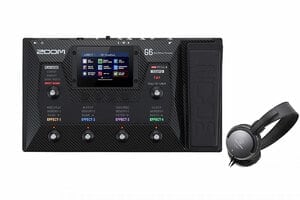 ZOOM / G6 Multi-Effects Processor [ヘッドフォンプレゼント