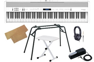 Roland ローランド / FP-60X WH【キーボードベンチセット！】ホワイト