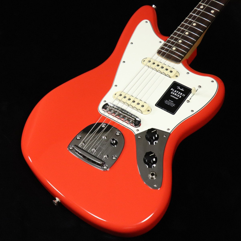 Fender Mexico / Player II Jaguar Rosewood Fingerboard Coral Red