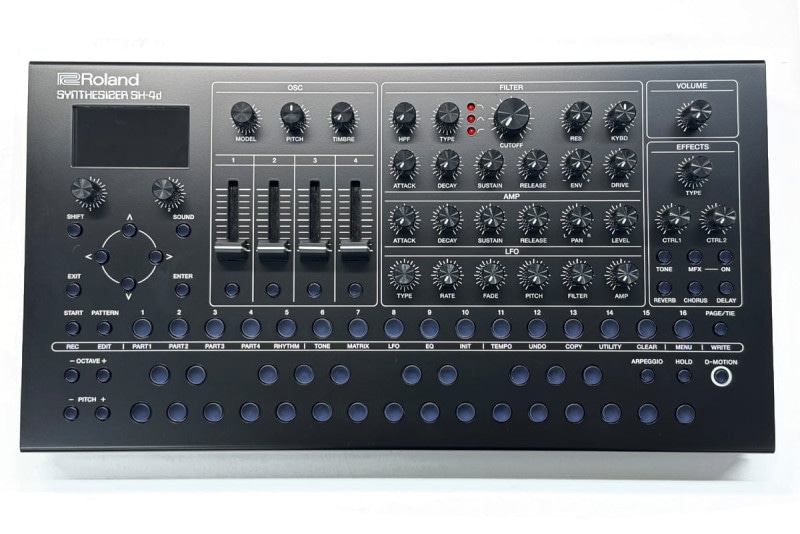 中古】Roland ローランド / SH-4d デスクトップ・シンセサイザー【デモ