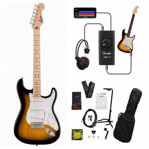 Squier by Fender / Sonic Stratocaster Laurel Fingerboard Black