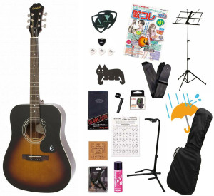 Epiphone / Songmaker DR-100 EB (Ebony) エピフォン フォークギター