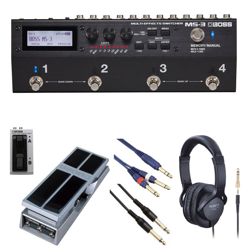 BOSS / MS-3 マルチスイッチャー[自由自在にサウンドメイクセット] FS