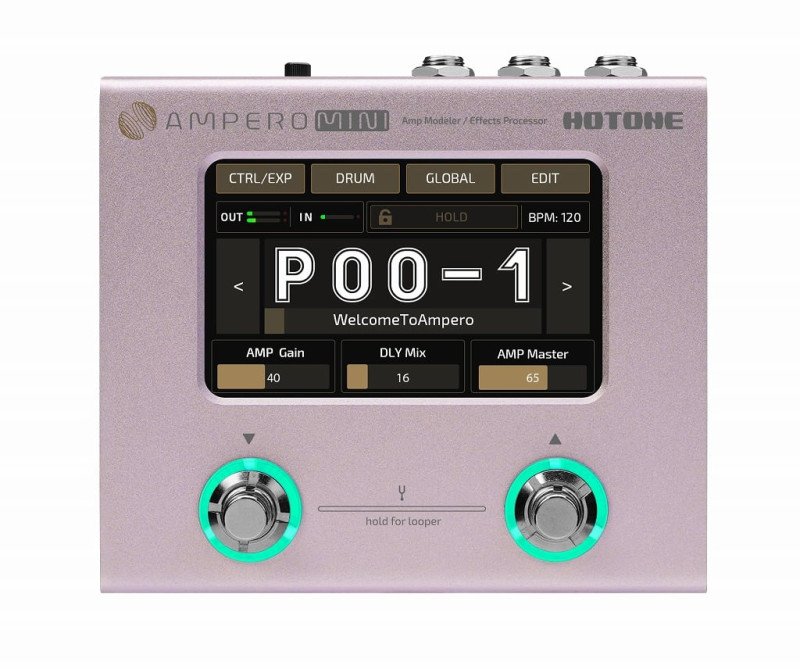 台数限定リミテッドカラー】HOTONE / AMPERO Mini Purple Taro アンプ