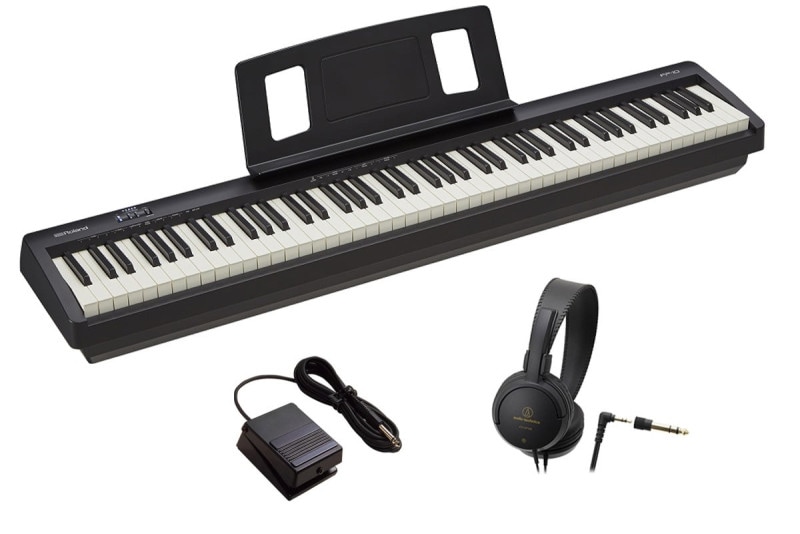 Roland ローランド / FP-10-BK [ヘッドホンセット！] ポータブル