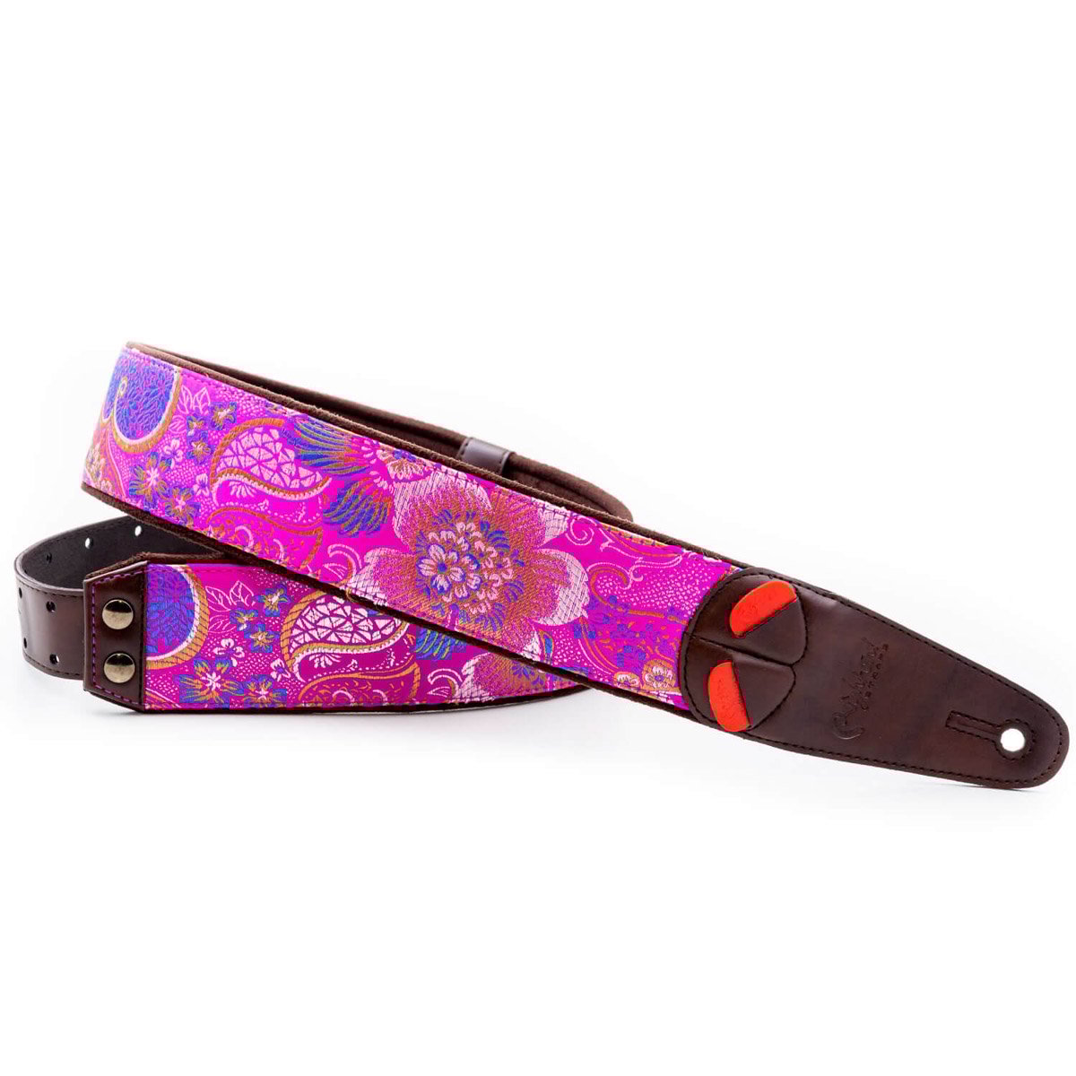 RightON!STRAPS / HOKKAIDO Pink ライトオン ギターストラップ