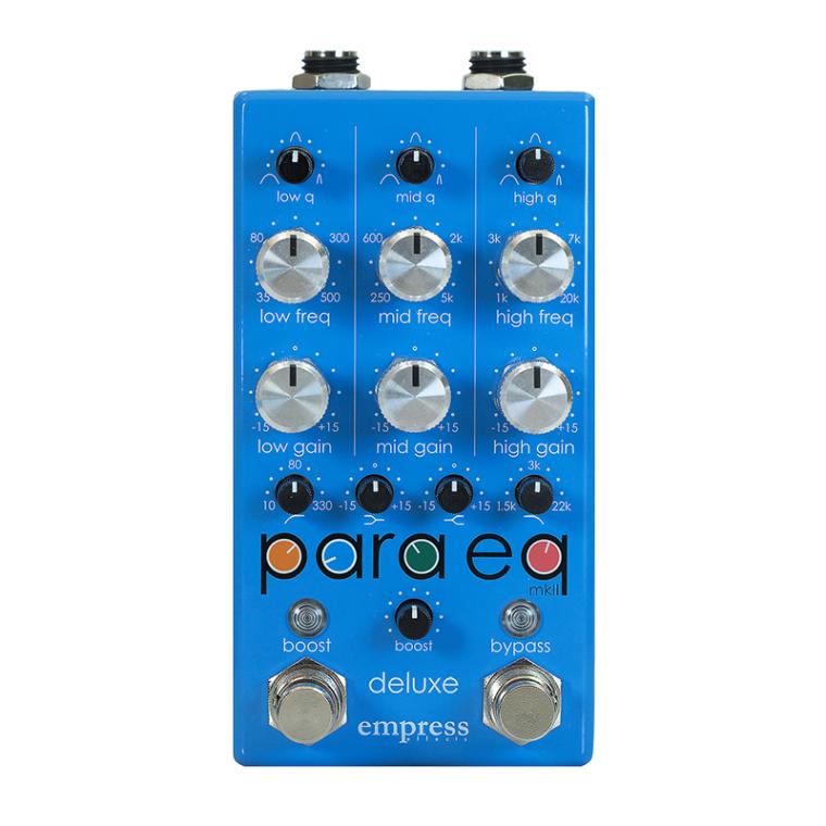 Empress Effects / ParaEQ MKII Deluxe EQ w/Boost Pedal (Deluxe