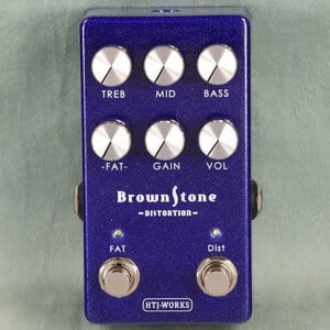 HTJ-WORKS / BrownStone Distortion Blue Metallic ディストーション