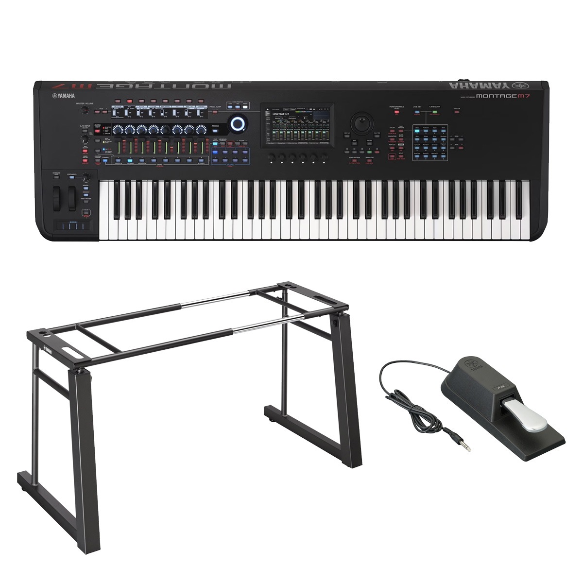YAMAHA ヤマハ / MONTAGE M7 76鍵 FSX鍵盤 ［LG-800＆FC3Aセット］【お