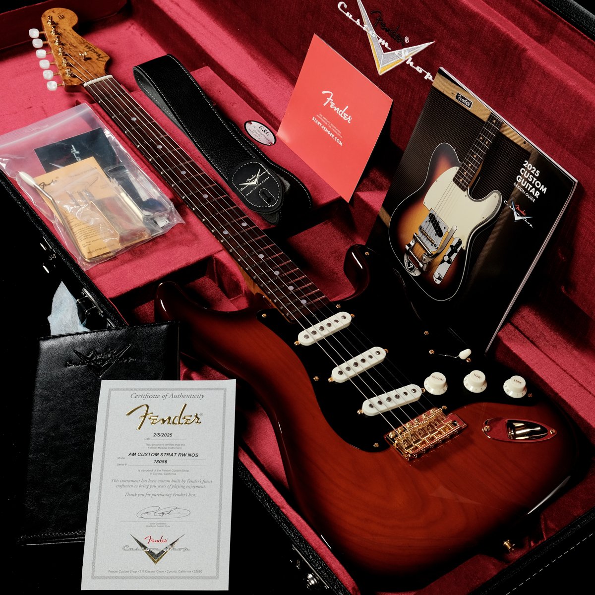 Fender Custom Shop / American Custom Stratocaster NOS Violin Burst