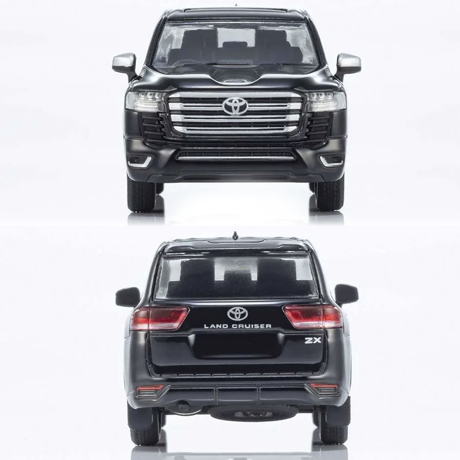 KYOSHO MINI CAR & BOOK No.14 TOYOTA LAND CRUISER BLACK K07118BK