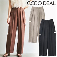 SALE70%OFF】COCODEAL ココディール ツイード調サイドスリット