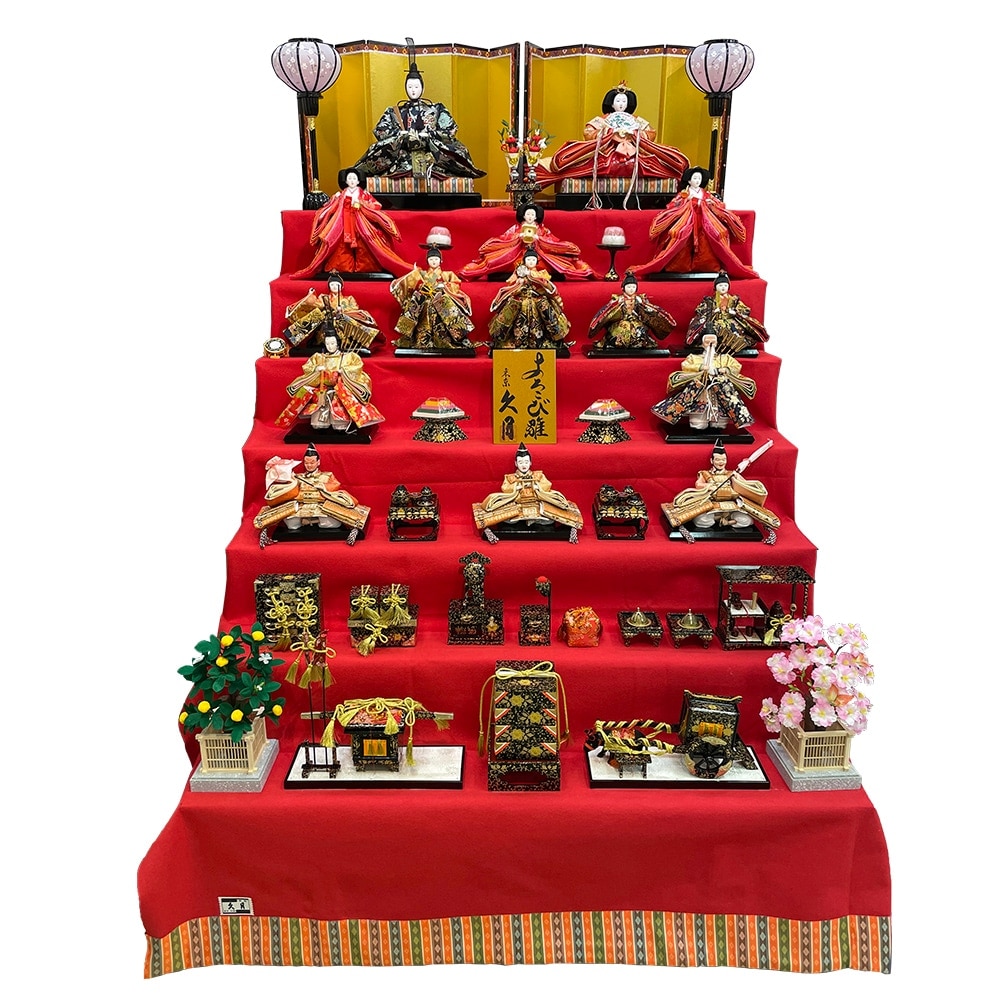 雛人形 久月 7段飾り ひな人形 初節句飾り 七段飾り 15人飾り お祝 |