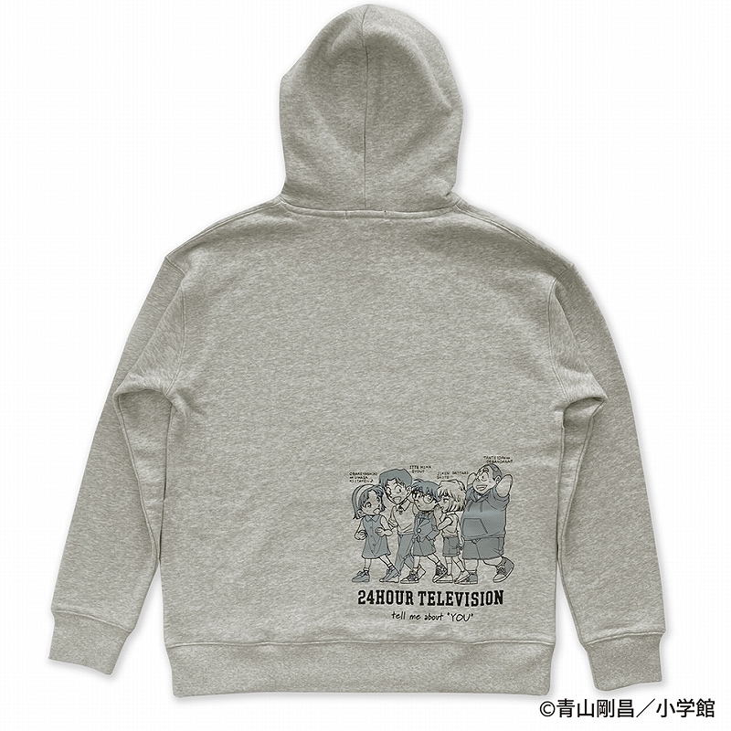 24HTV48 リサイクルパーカー(グレー) L | 24HTVチャリティーグッズ