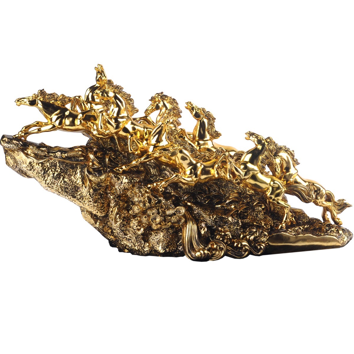 うまくいく！】ゴージャスな『黄金九頭馬』で大開運！