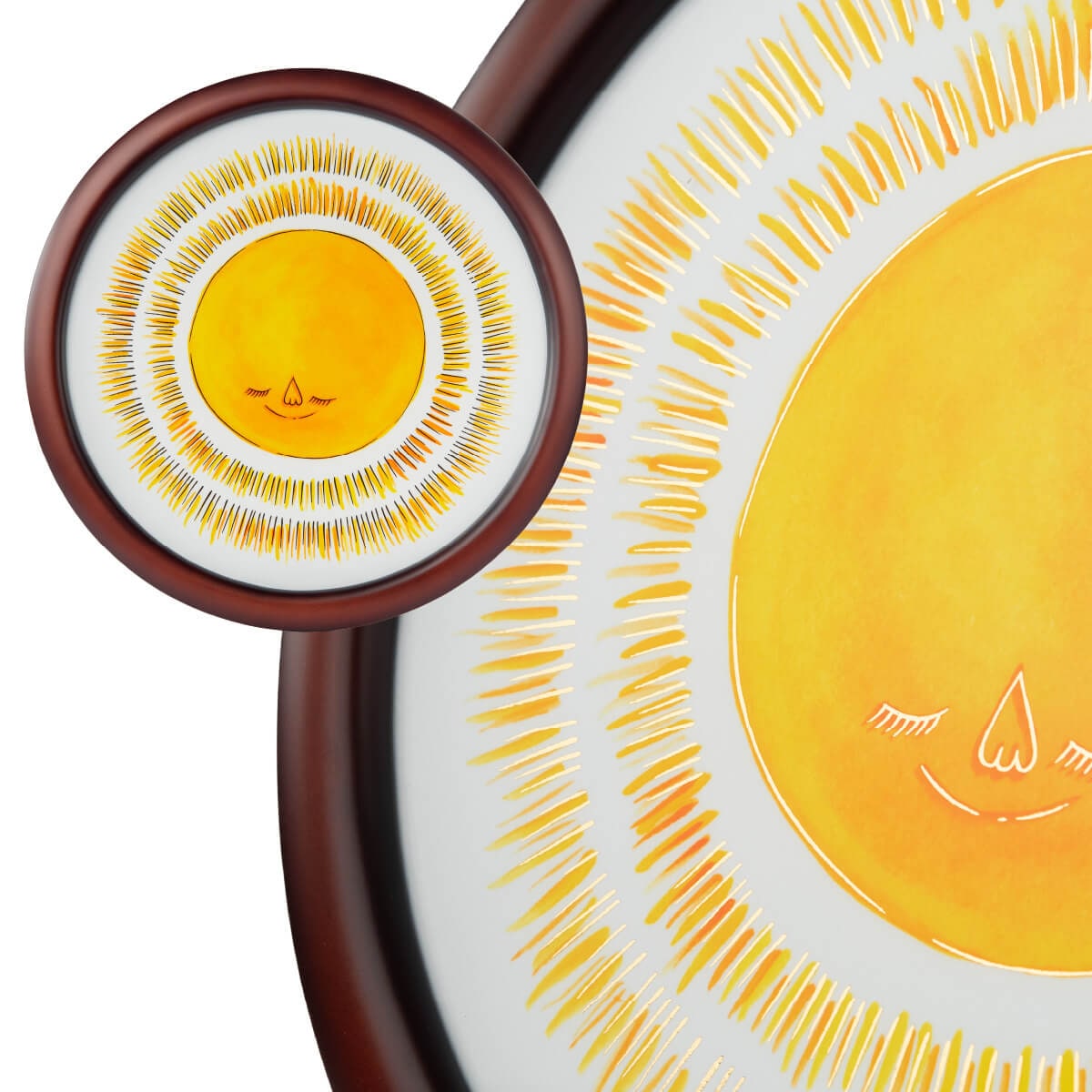 笑顔になれる開運アート RIEの『幸せの太陽』 ≫運気が上がる絵を探し