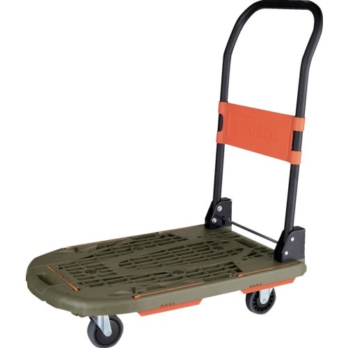 トラスコ中山(TRUSCO) 樹脂台車 カルティオ(新型) 780×490 折畳