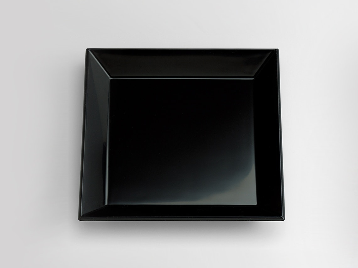 真塗 四方盆 | 茶道具,点前道具 | 淡交社 茶道具と茶席のきもの