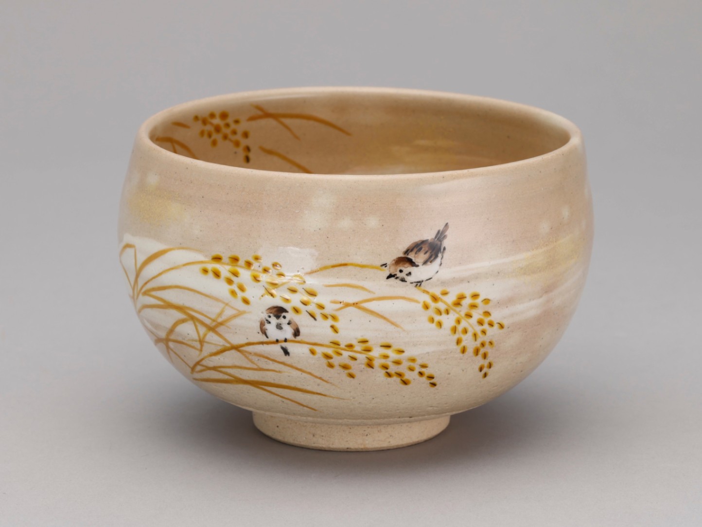稲穂にすずめ絵茶碗 | すべての商品 | 淡交社 茶道具と茶席のきもの