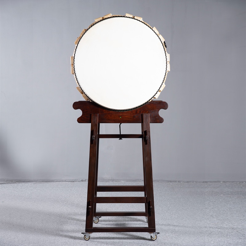 大平胴太鼓 大平太鼓 3尺（鼓面:90cm） やぐら台（キャスター付）と