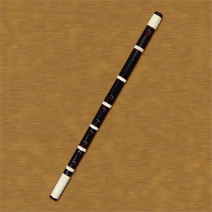 獅子田竹渓 篠笛 お囃子用 お祭り用 6穴・7穴 3本調子 塗 籐半重