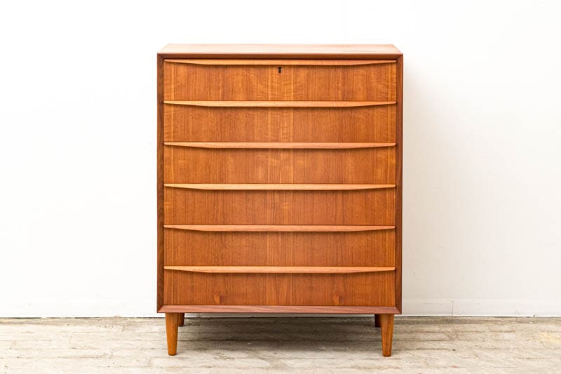 北欧 家具 デンマーク製 ビンテージ 6段チェスト 北欧家具talo