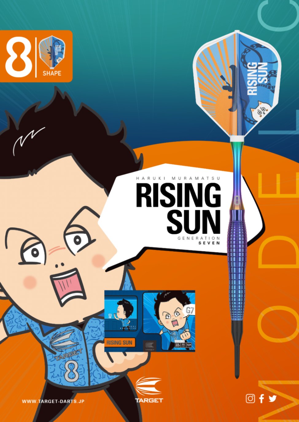 RISING SUN】G7 95% 22G SLEEK PREMIUM EDITION
