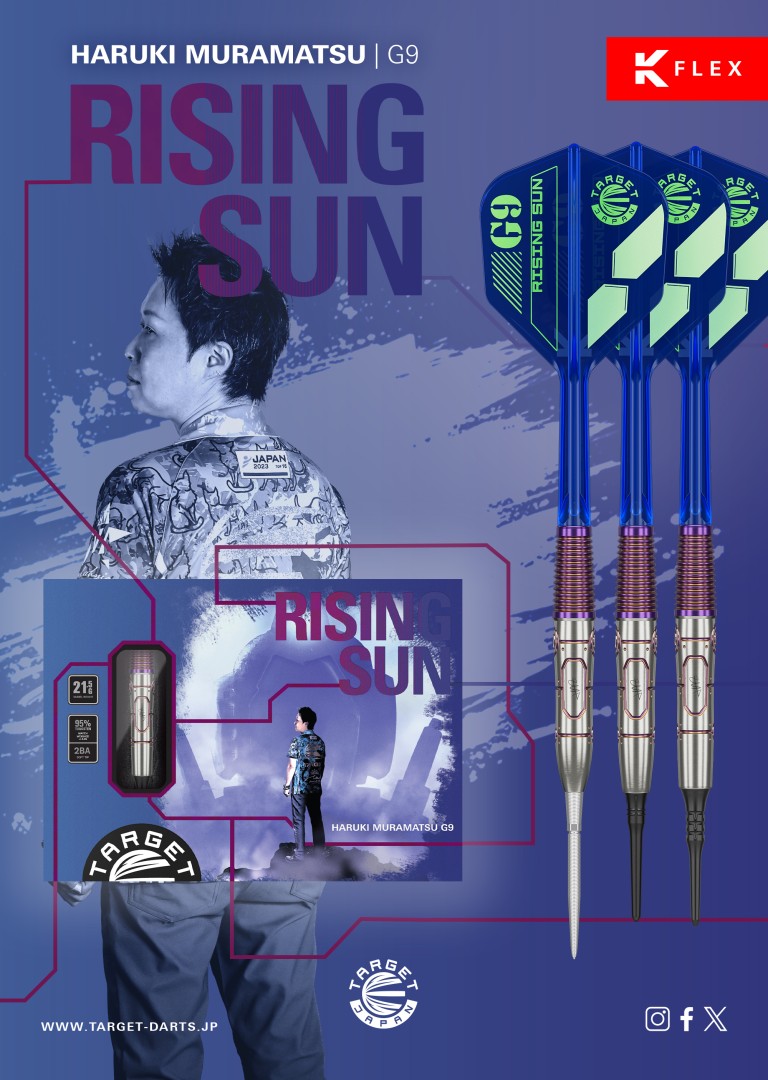 RISING SUN】G9 95% 22g No.5 - HARUKI MURAMATSU