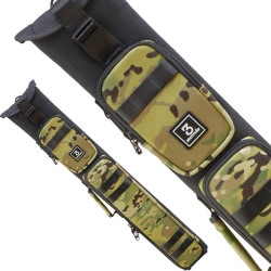 3seconds 【スリーセカンズ】 キューケース ブラック×オレンジ 3バット