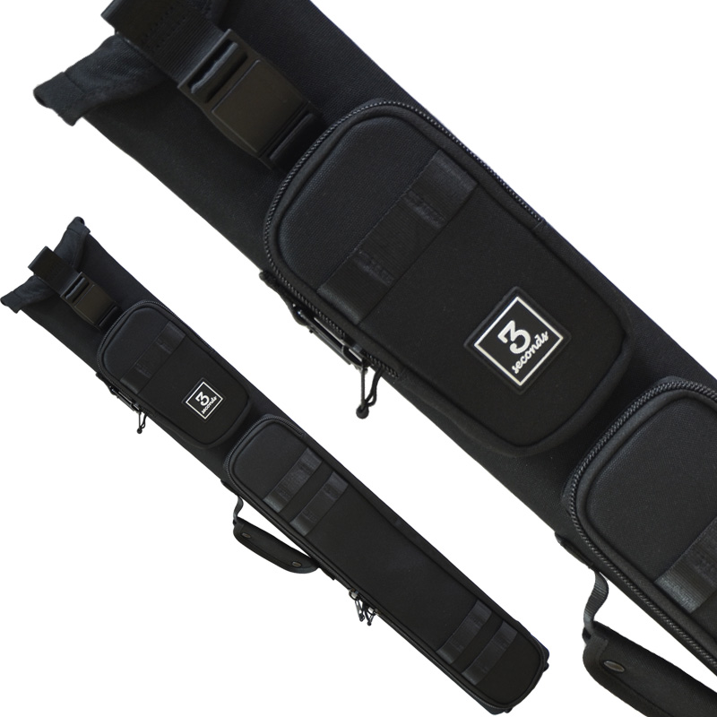 3seconds 【スリーセカンズ】 キューケース ブラック 2バット4シャフト