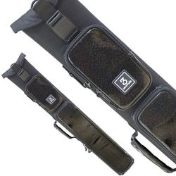 3seconds 【スリーセカンズ】 キューケース カーキ×オレンジ 2バット4