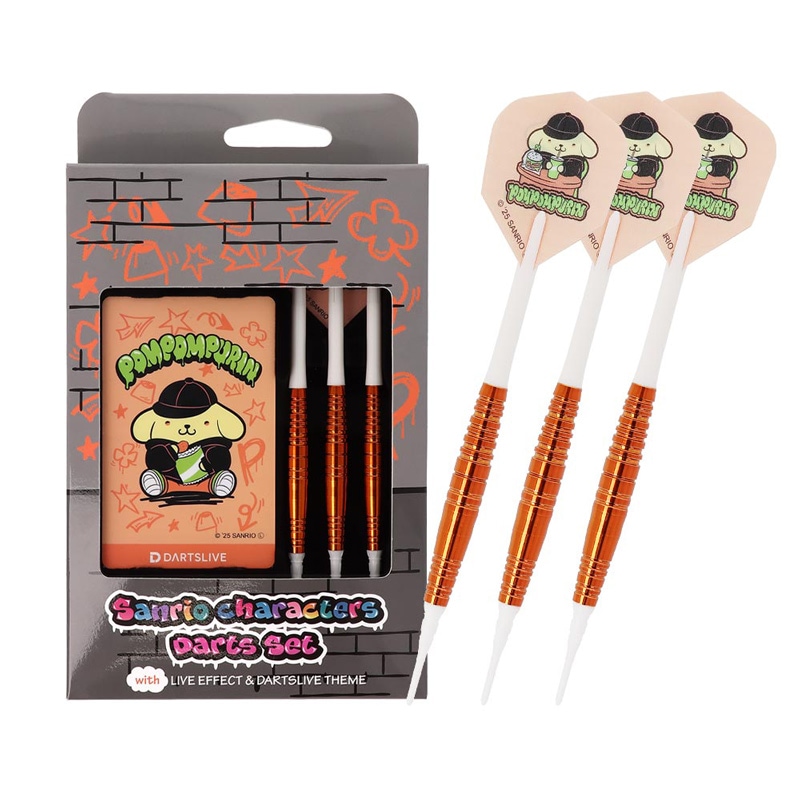 ダーツセット サンリオ Solid&Cool ポムポムプリン ダーツライブテーマ