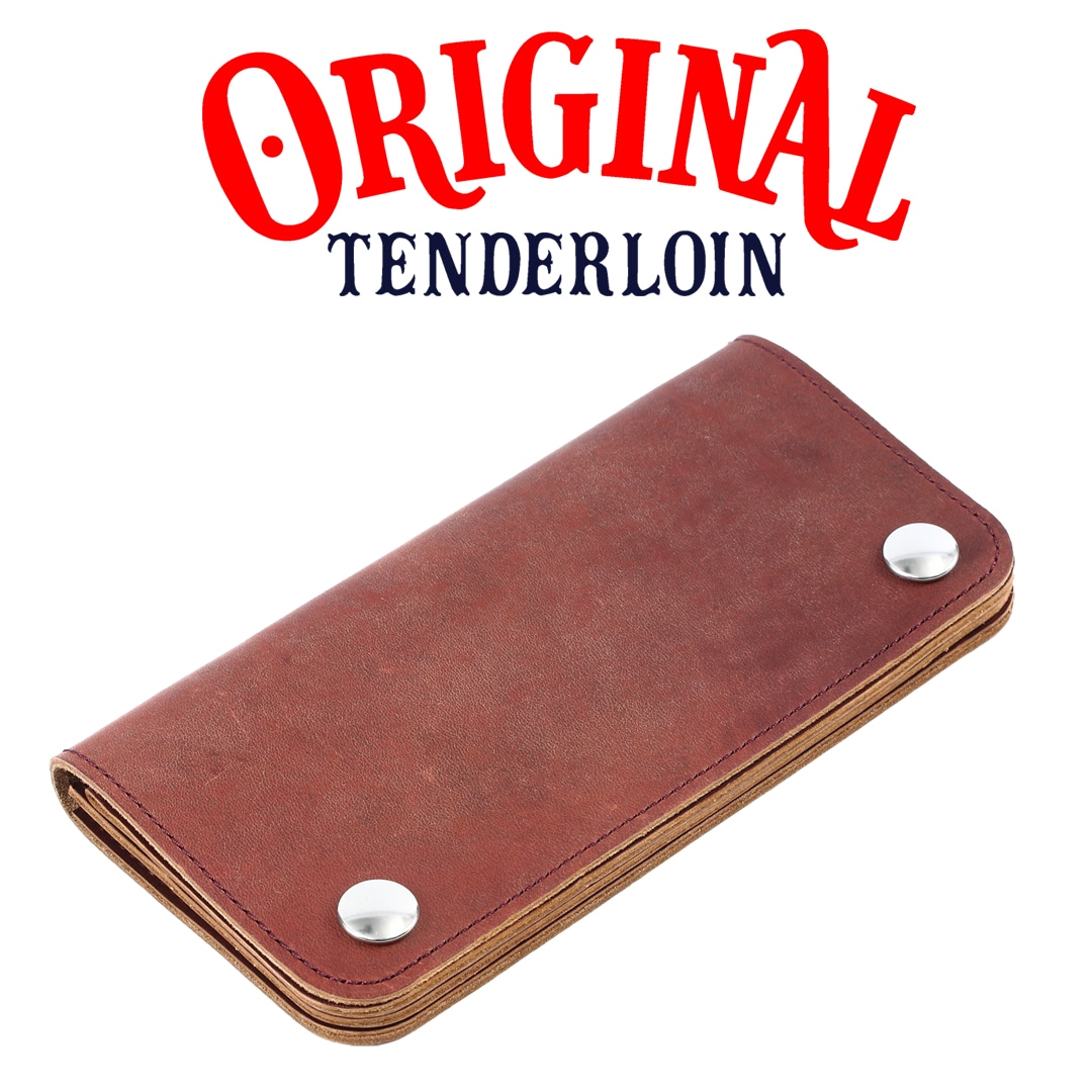 TENDERLOIN TRUCKER WALLET LONG BURGUNDY | OTHER | TENDERLOIN