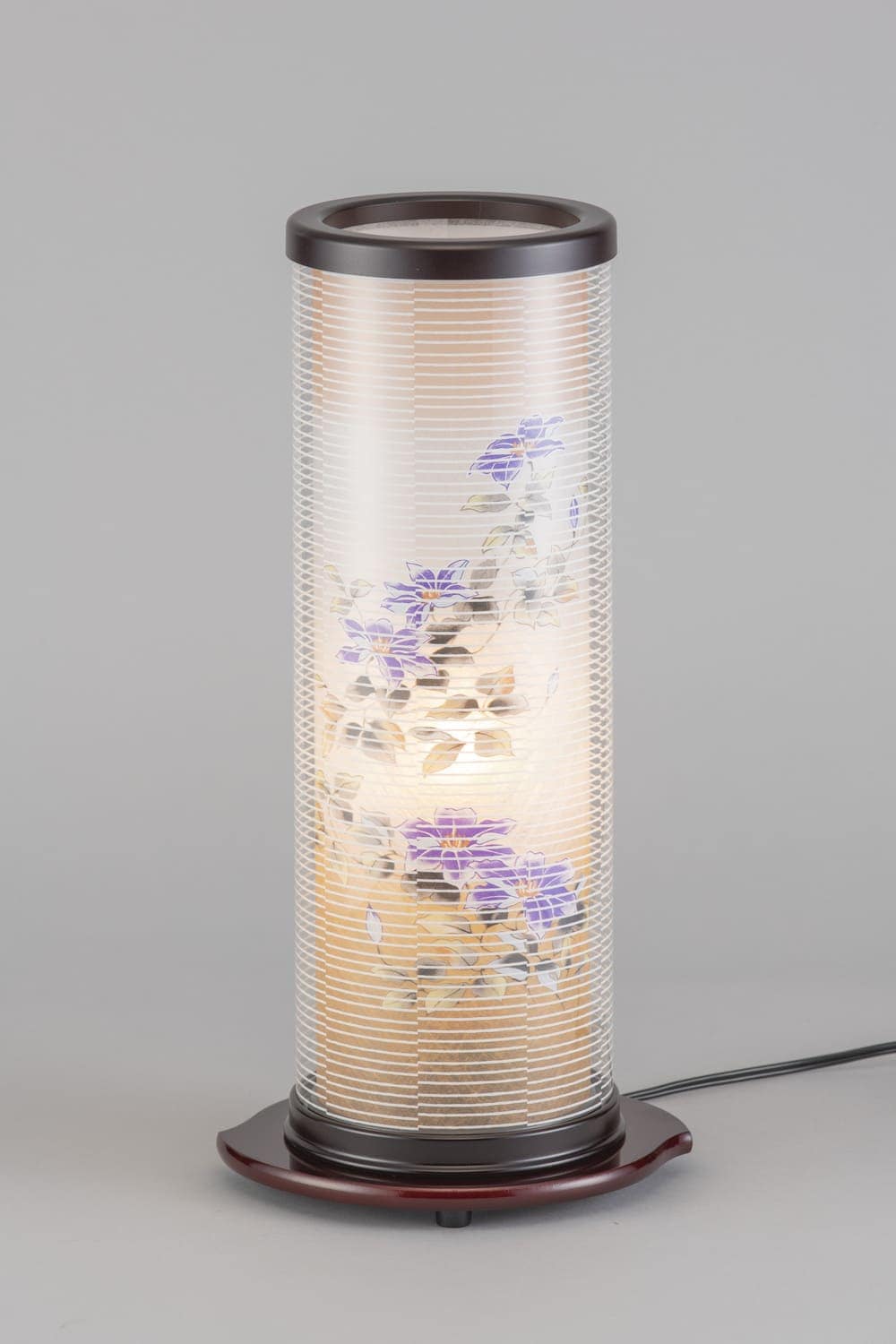 夢想花3号（赤むらさき） - モダン提灯 ｜照屋漆器店 - 沖縄の仏壇