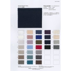 YG1030 ガーゼ裏毛 | ヤギ | テキスタイルネット