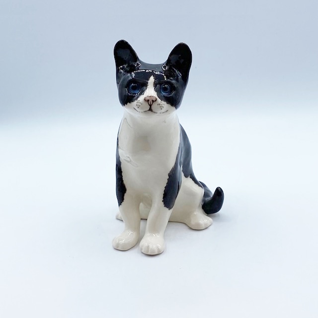 ウィンスタンレイキャット ブルーアイの黒白ハチワレ サイズ2