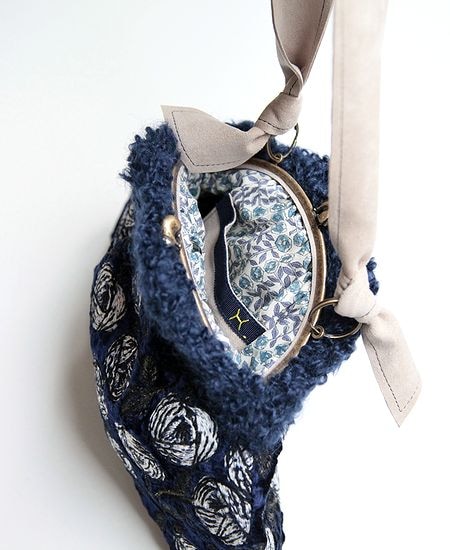 mina perhonen ミナペルホネン rosy ロージー バッグ ×hitomi