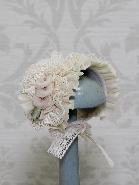 ヘッドドレス No.129 作家1点もの | ドール関連品 I,帽子＆ボンネット
