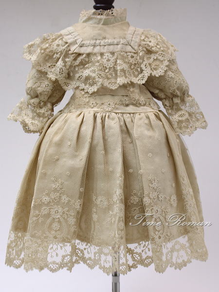 約60～65cm前後 ドール用ドレス フランス作家 1点もの | ドール関連品