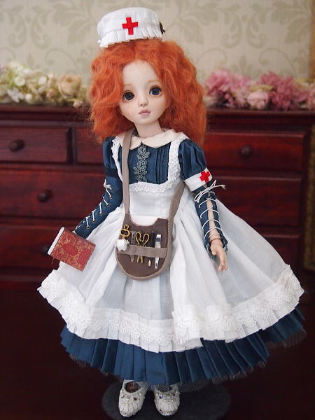 零時ねね 作 / オールビスクドール ナースちゃん | 人形（Doll）,創作
