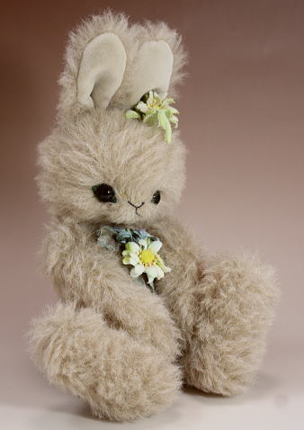 まつもとようこ/うさぎ ベージュ | テディベア,アーティストベア