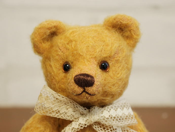 Papi's Bear/ 【フェルトライク（オレンジマカロン）】 | テディベア